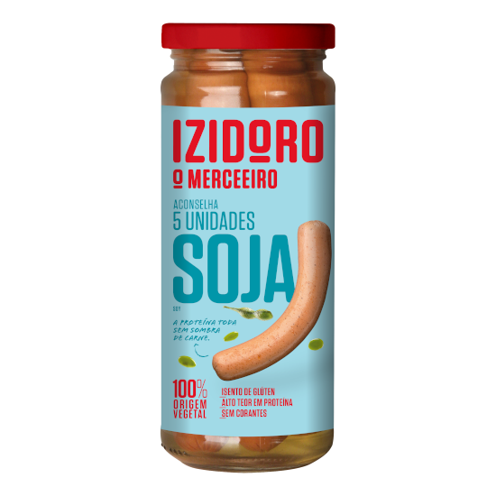 Salsichas de Soja Izidoro