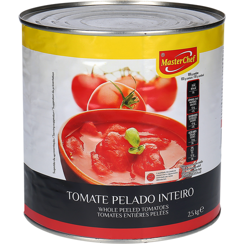 Masterchef de tomates pelées