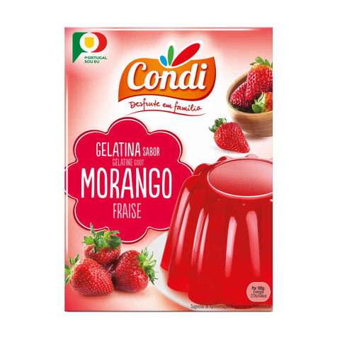 Condi à la gélatine de fraise
