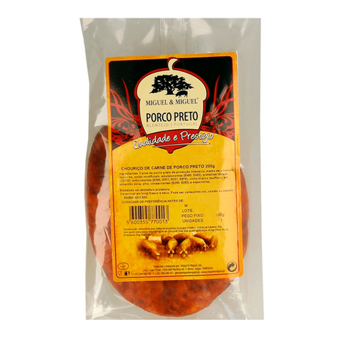 Saucisse de porc noire Miguel & Miguel
