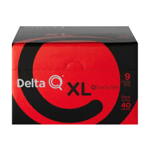 Capsules Delta Q Pack XL Qharacter 40/80 unités