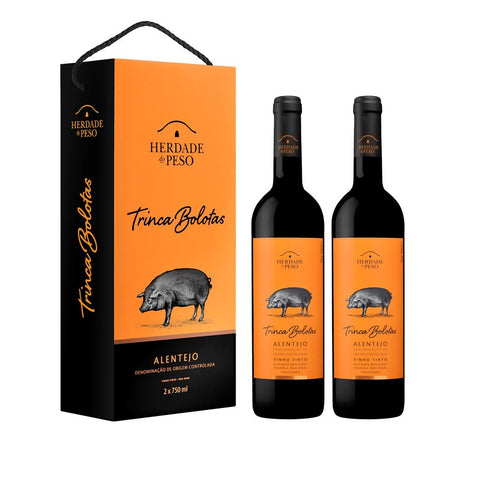 Coffret de vin rouge Trinca Bolotas