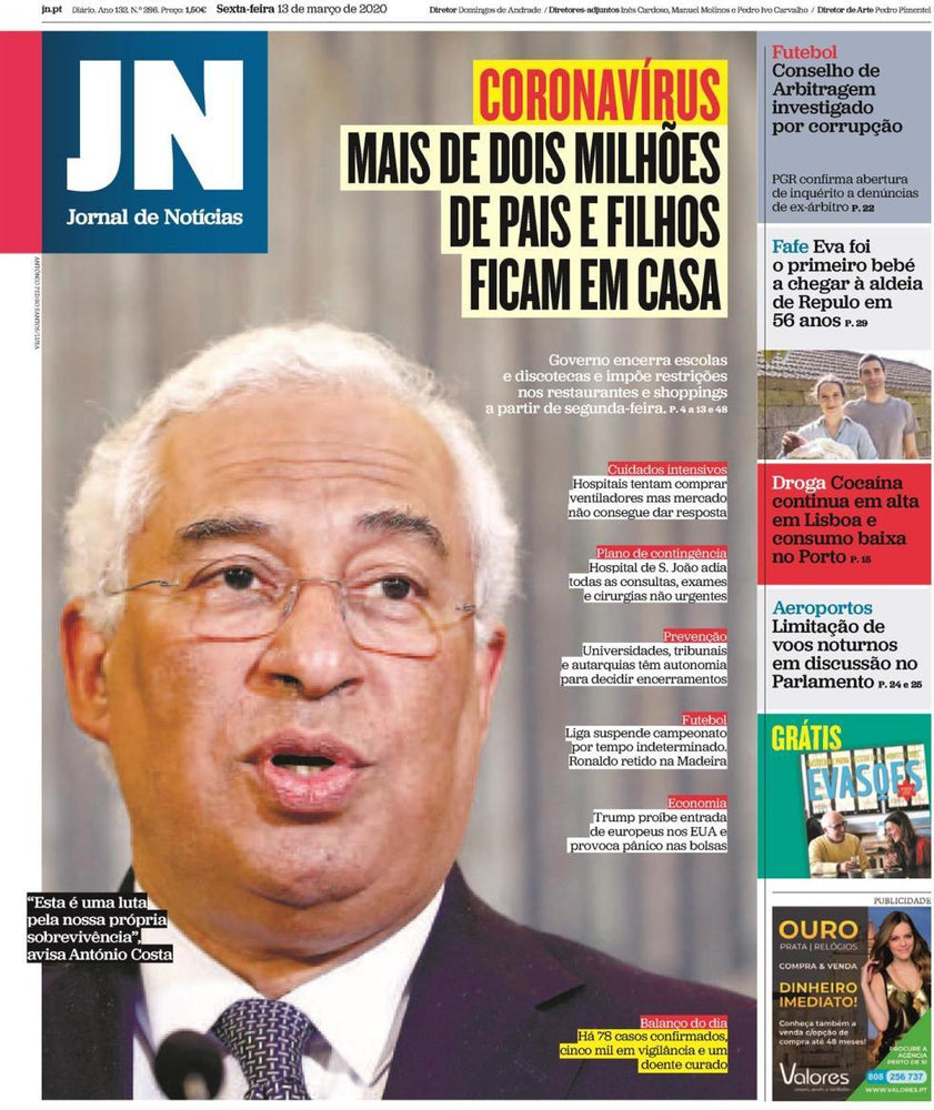 Jornal Diário "Jornal de Notícias"