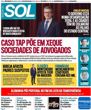 Jornal Semanário "SOL"