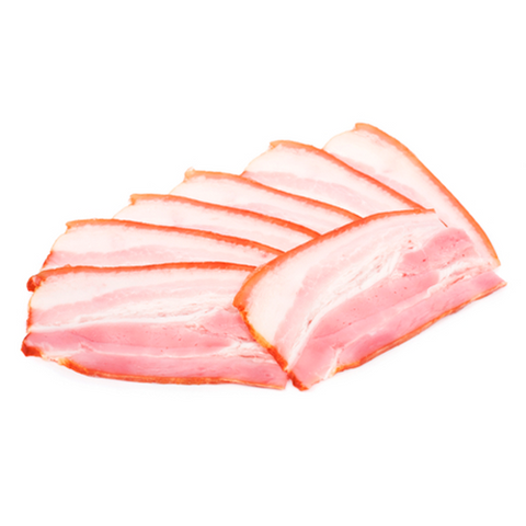 Bacon tranché