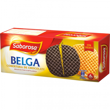 Bolachas Belgas de Chocolate