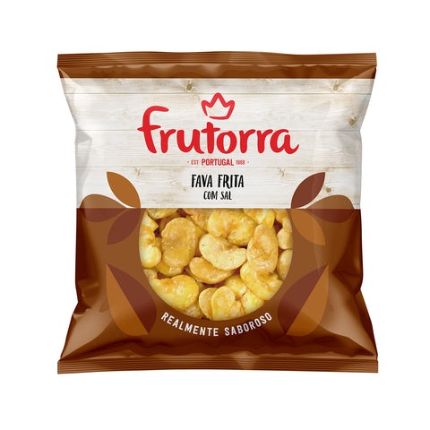 Fèves frites au sel