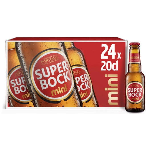 Cerveja Super Bock Mini 24*20CL